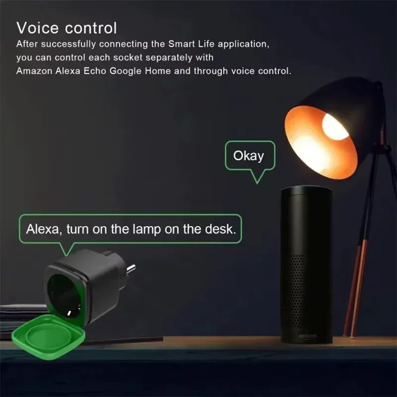 ปลั๊กไฟอัจฉริยะ Tuya EU 16A Wi - Smart Home For Living บทวิจารณ์และราคา