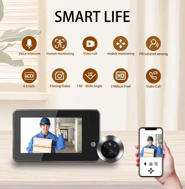 กริ่งประตูอัจฉริยะ Tuya Smartl - Wifi Doorbell Camera บทวิจารณ์และราคา