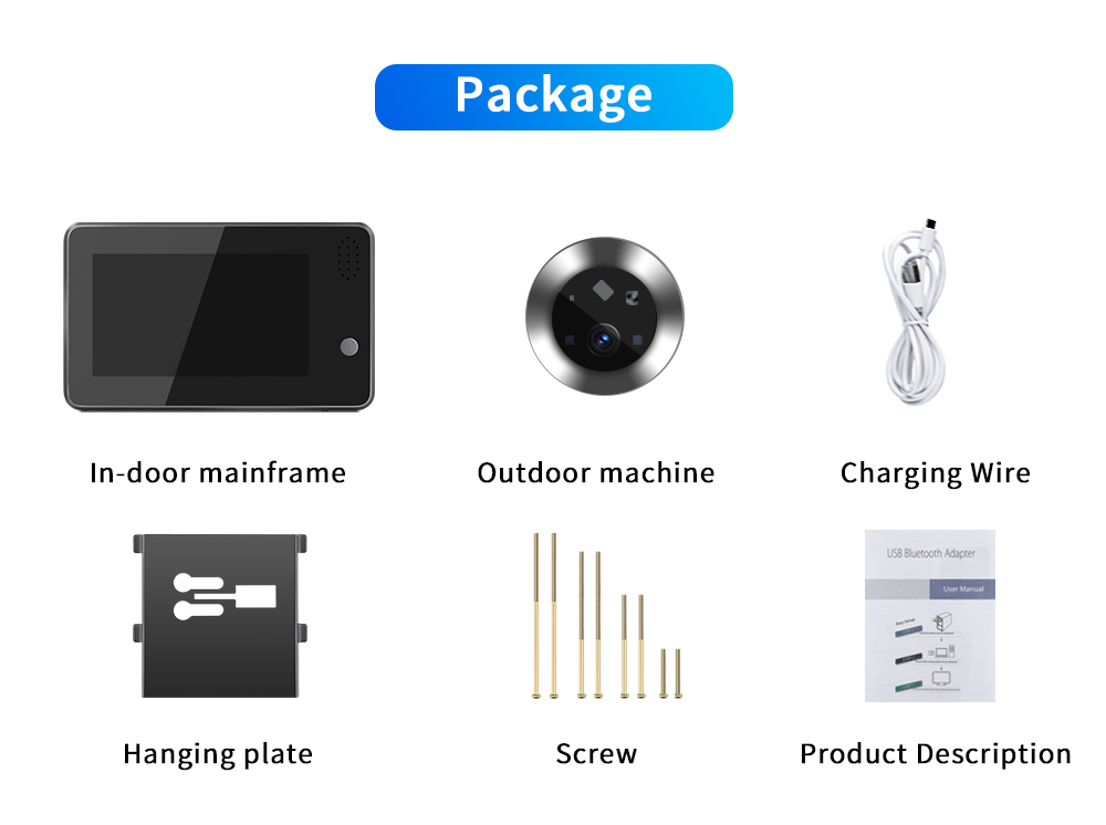 กริ่งประตูอัจฉริยะ Tuya Smartl - Wifi Doorbell Camera บทวิจารณ์และราคา