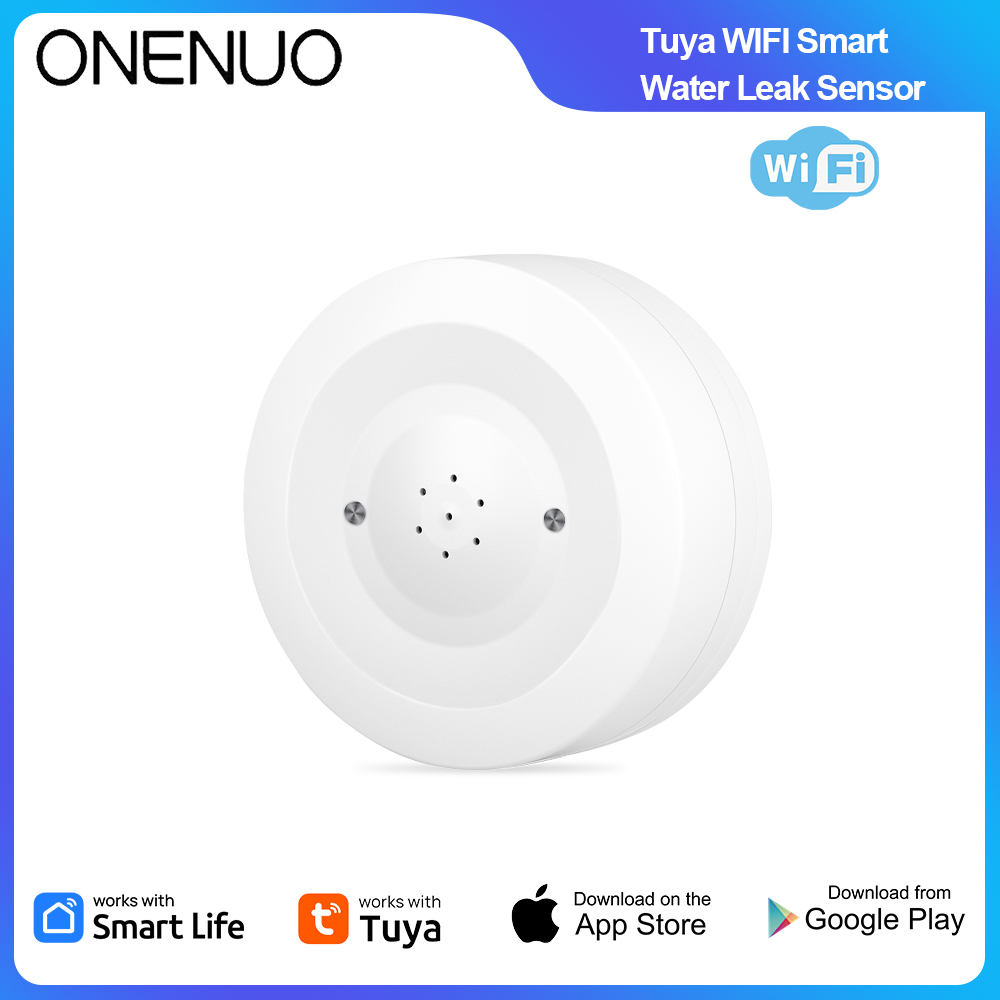 ONENUO WiFi Tuya เซ็นเซอร์ตรวจ - Wifi Water Leak Detector บทวิจารณ์และราคา