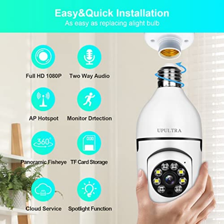 กล้องวงจรปิดไร้สาย Wifi Smart  - Smart Bulb บทวิจารณ์และราคา