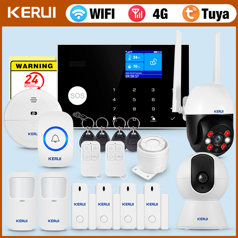 KERUI 4G พร้อม Doorbell แหวนปุ - Smart Home Keyboard บทวิจารณ์และราคา