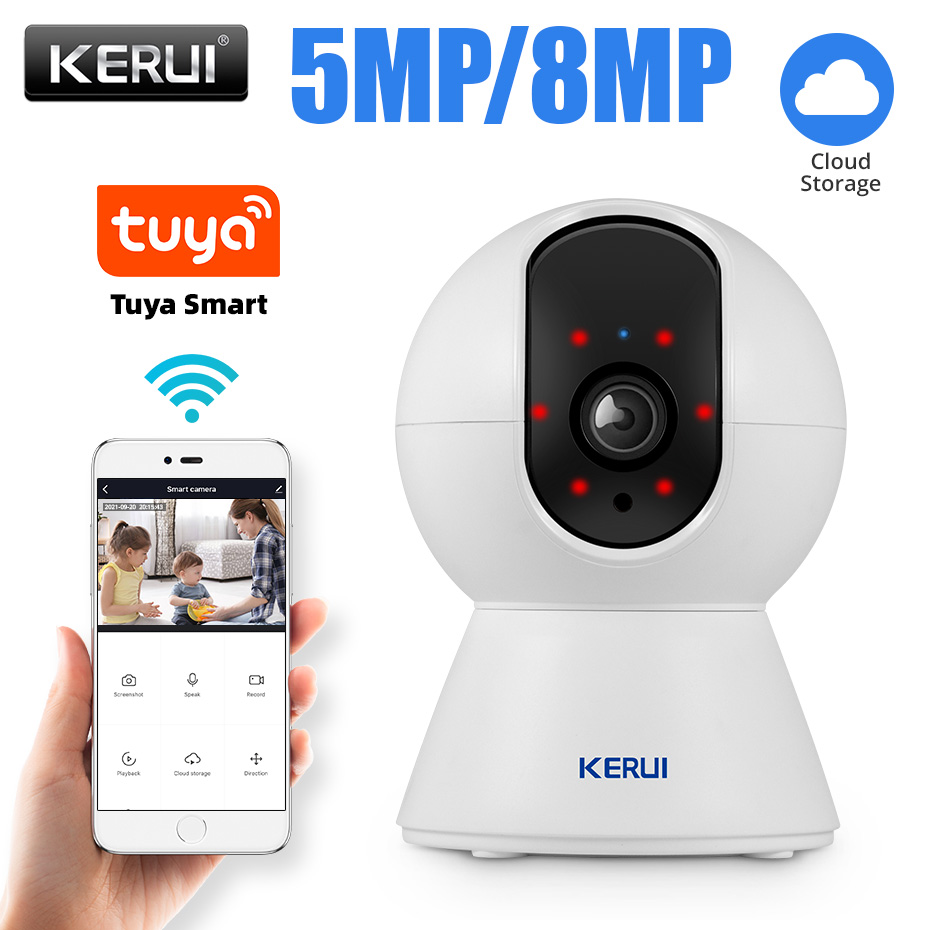 KERUI 8MP/5MP 4K WiFi IP กล้อง - Smart Home Windows App บทวิจารณ์และราคา