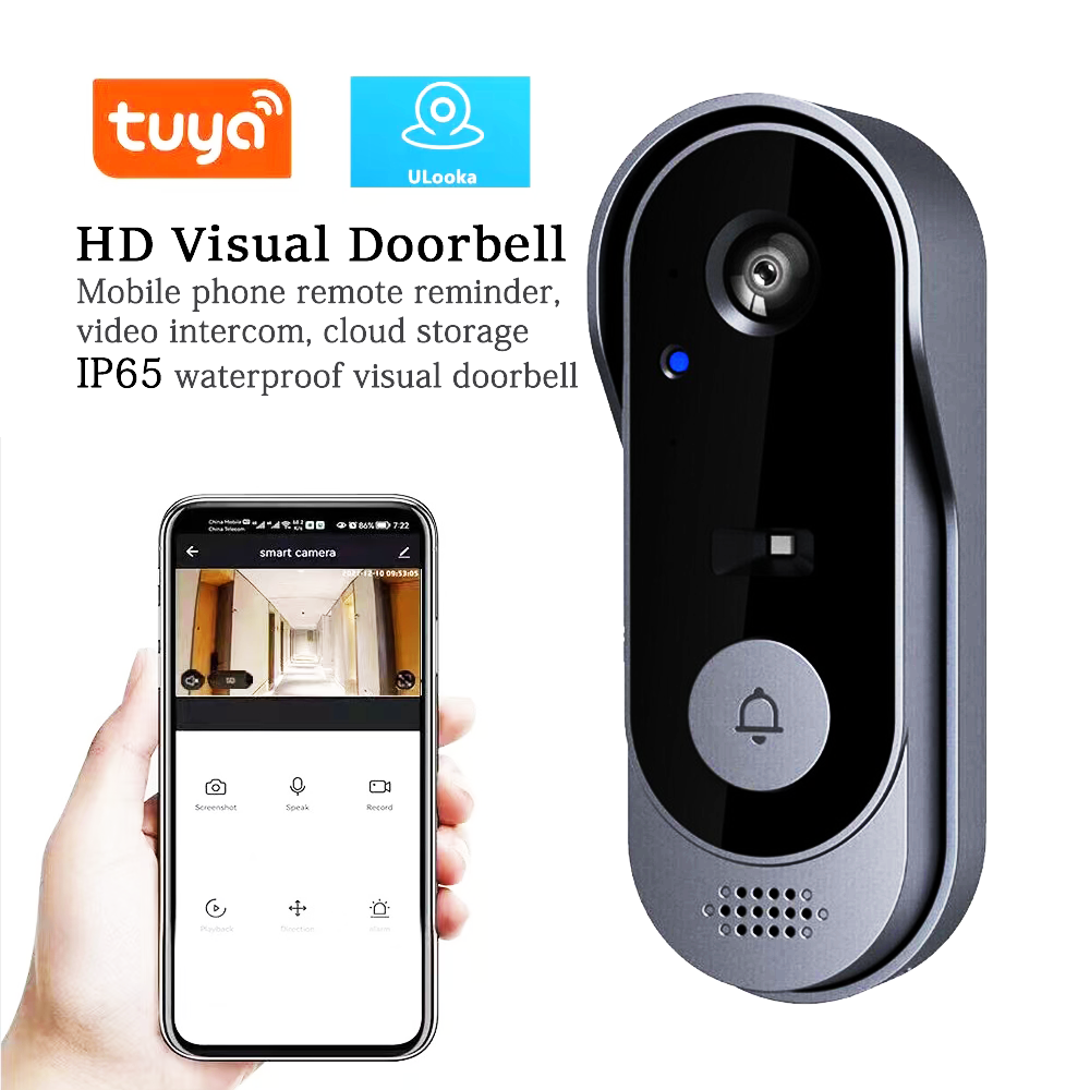 แอป Tuya มุมมองกว้าง 170 องศา  - Wifi Doorbell Camera บทวิจารณ์และราคา