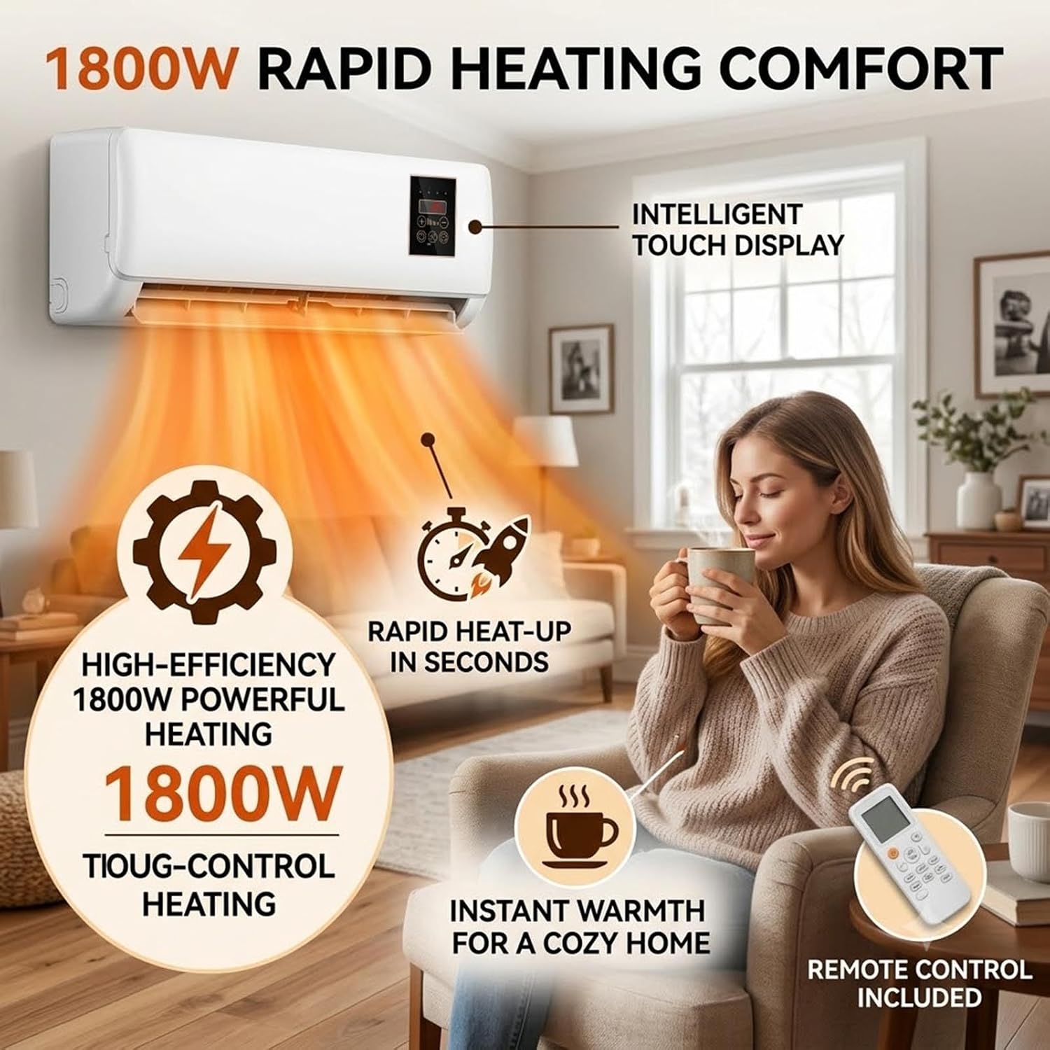 เครื่องปรับอากาศติดผนัง 2 in 1 - Smart Bathroom Fan บทวิจารณ์และราคา