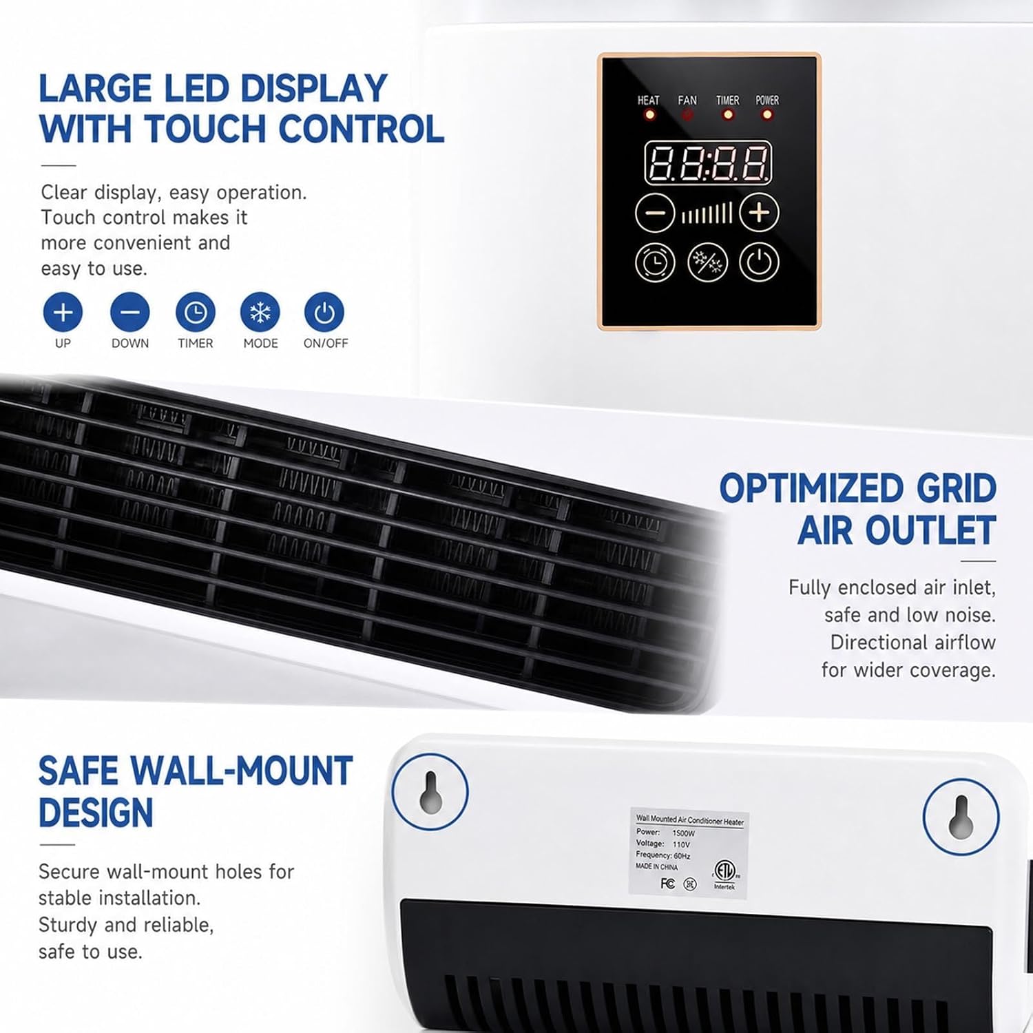 เครื่องปรับอากาศติดผนัง 2 in 1 - Smart Bathroom Fan บทวิจารณ์และราคา