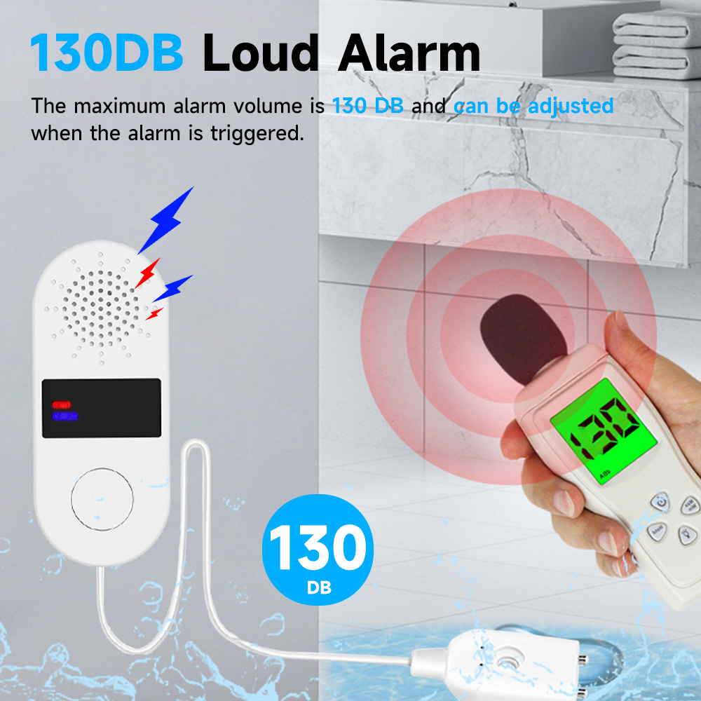 Tuya เครื่องตรวจรอยรั่วน้ำ Wi- - Wifi Water Leak Detector บทวิจารณ์และราคา