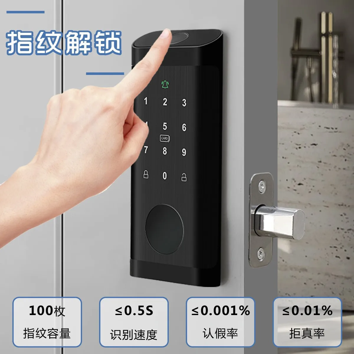 ล็อคประตูอัจฉริยะแบบกลไกอิเล็ก - Smart Home Lock บทวิจารณ์และราคา