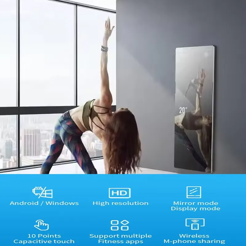 เปลี่ยนบ้านของคุณให้กลายเป็นยิ - Smart Home Gym Mirror บทวิจารณ์และราคา