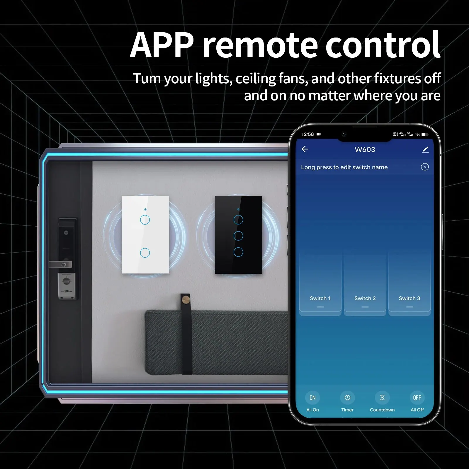 Tnce Tuya สวิตช์ไฟอัจฉริยะ wif - Smart Home For Living บทวิจารณ์และราคา