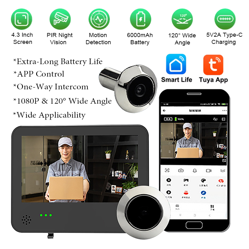 กล้องออดวิดีโออัจฉริยะ Tuya Sm - Wifi Doorbell Camera บทวิจารณ์และราคา