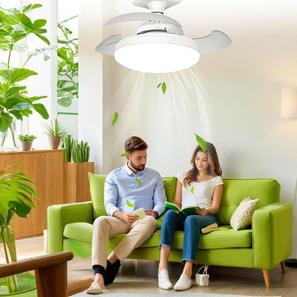 ไฟพัดลมเพดาน LED E27 ปรับความส - Smart Bathroom Fan บทวิจารณ์และราคา