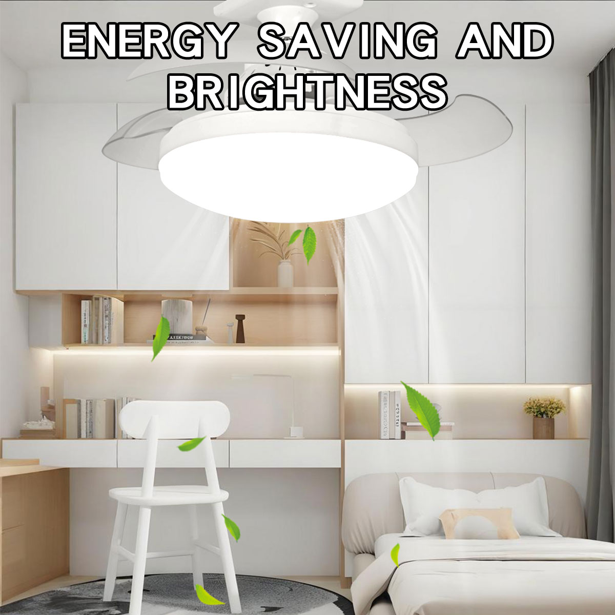 ไฟพัดลมเพดาน LED E27 ปรับความส - Smart Bathroom Fan บทวิจารณ์และราคา