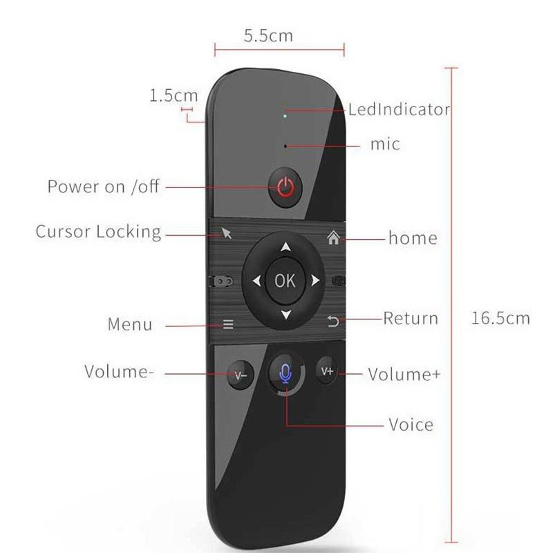รีโมทคอนโทรลแบบไร้สาย M8 Air M - Smart Home Keyboard บทวิจารณ์และราคา