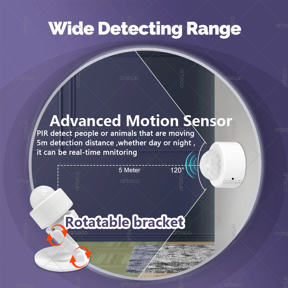 เซ็นเซอร์ตรวจจับความเคลื่อนไหว - Smart Home Zigbee Gateway บทวิจารณ์และราคา