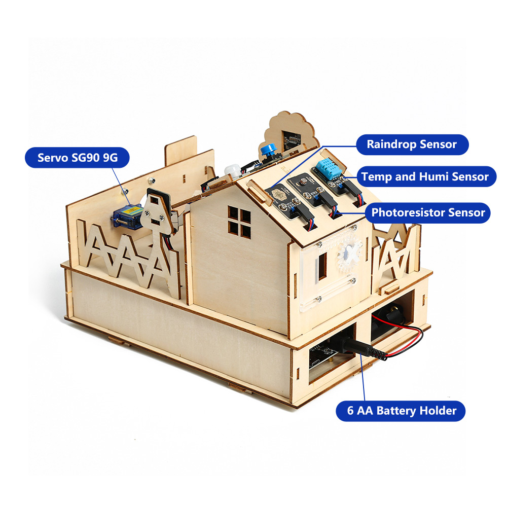 Acebott ชุดสมาร์ทโฮม DIY สำหรั - Smart Home Arduino Project บทวิจารณ์และราคา