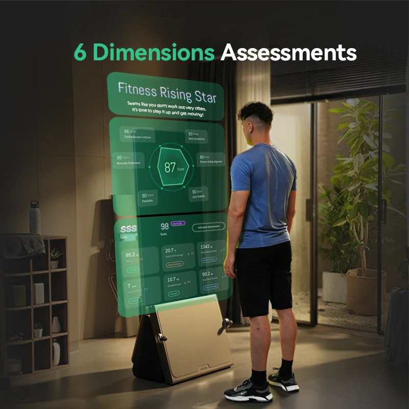 เครื่องออกกำลังกายอัจฉริยะแบบอ - Smart Home Gym Mirror บทวิจารณ์และราคา