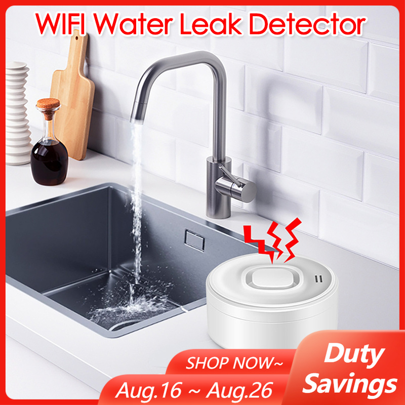 เครื่องตรวจจับน้ำรั่วแบบสมาร์ท - Wifi Water Leak Detector บทวิจารณ์และราคา