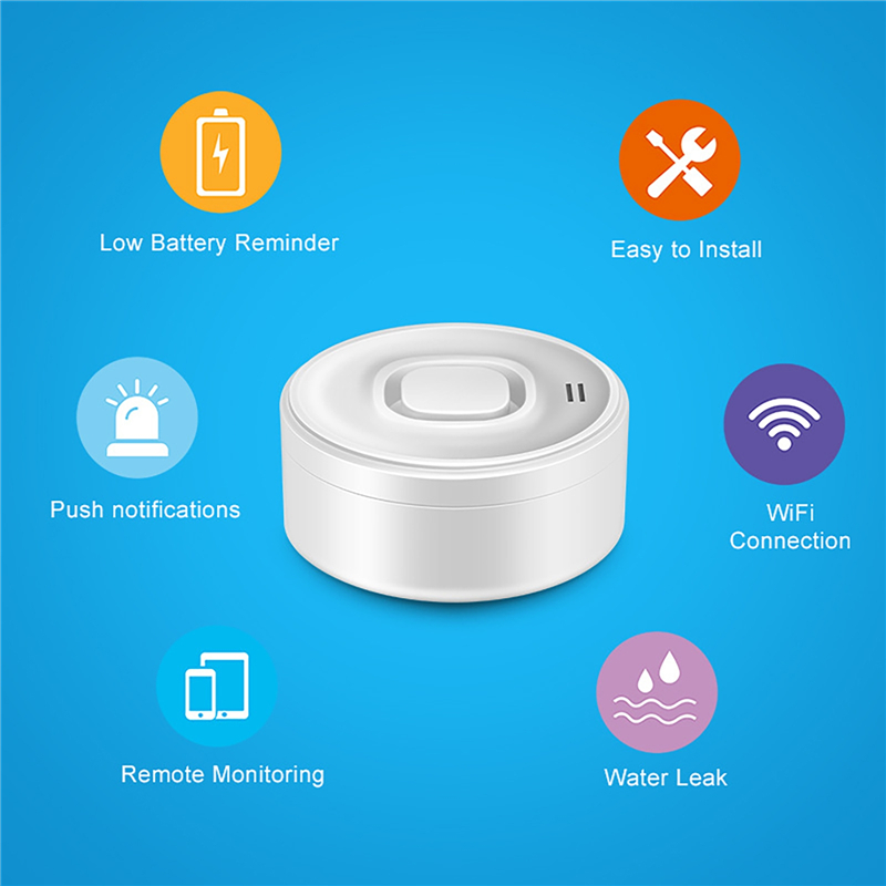 เครื่องตรวจจับน้ำรั่วแบบสมาร์ท - Wifi Water Leak Detector บทวิจารณ์และราคา