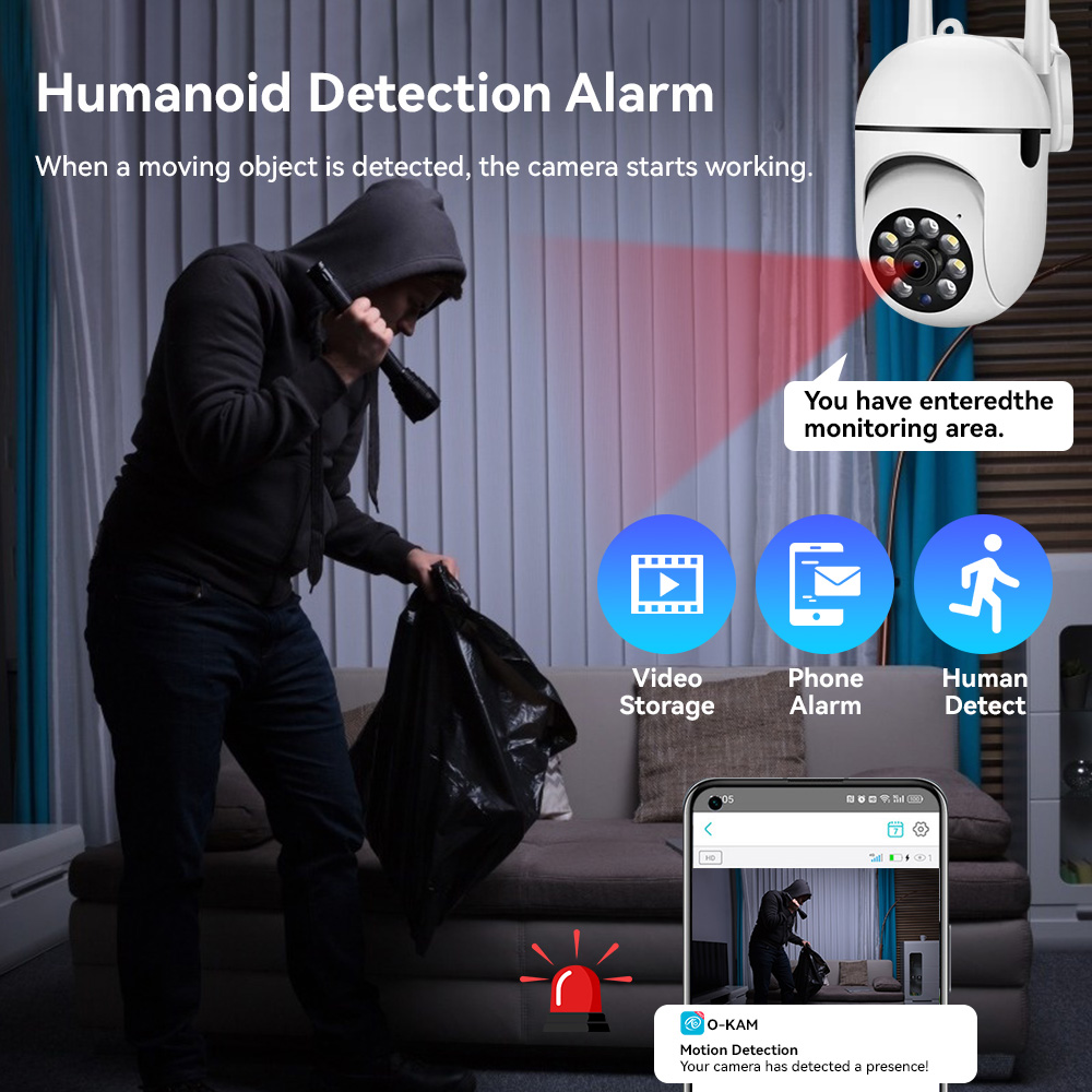 กล้องวงจรปิด IP 8MP 2.4G Wifi  - Smart Home Windows App บทวิจารณ์และราคา