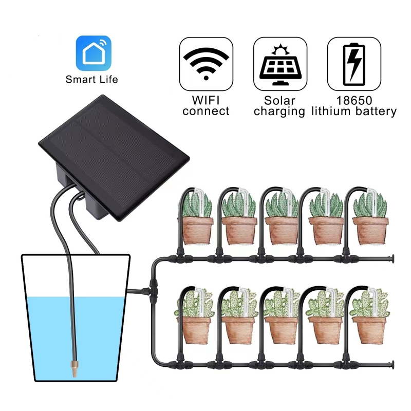 WIFI พลังงานแสงอาทิตย์เครื่องร - Smart Home Elements บทวิจารณ์และราคา
