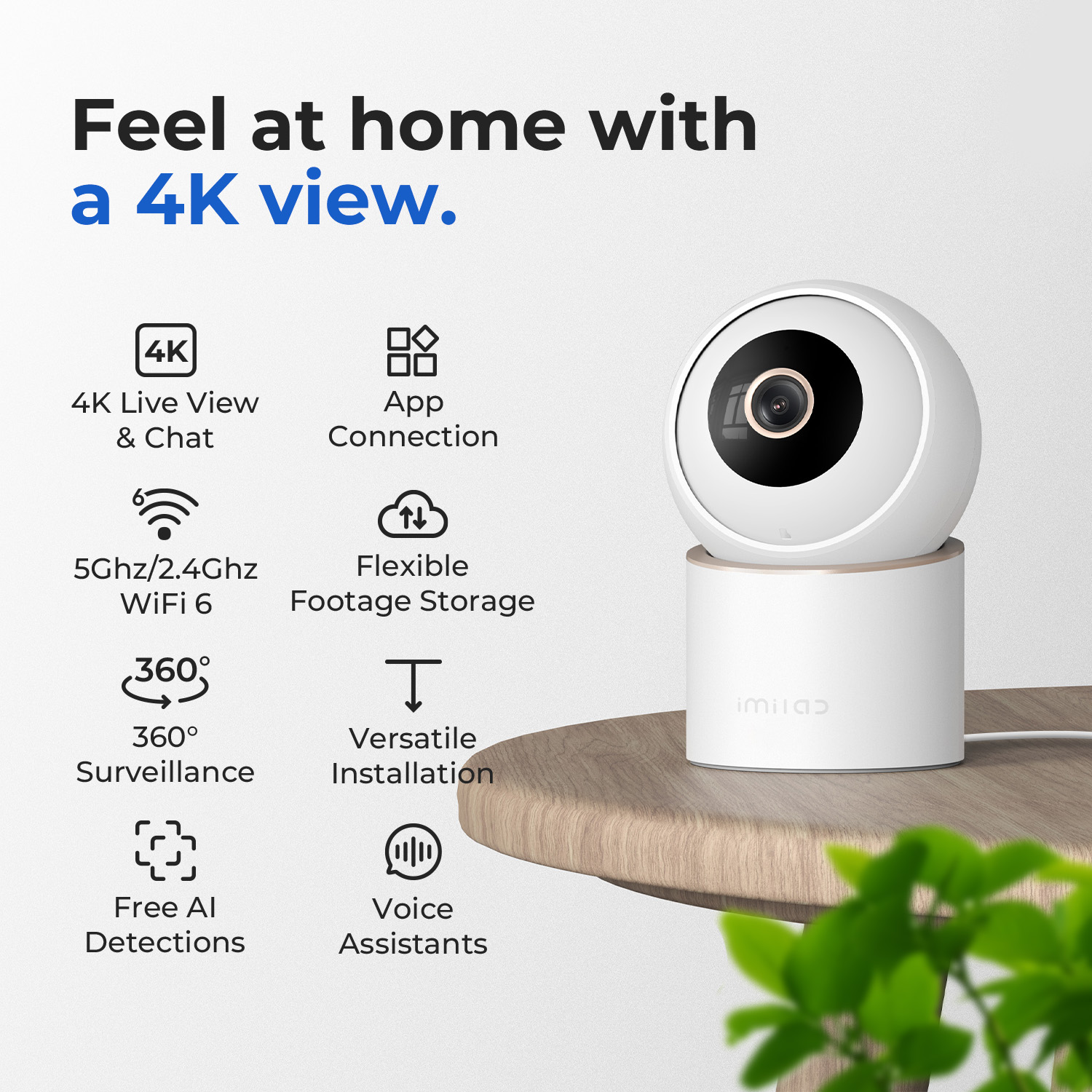 กล้องอัจฉริยะ IMILAB C40 8MP ร - Smart Home Windows App บทวิจารณ์และราคา