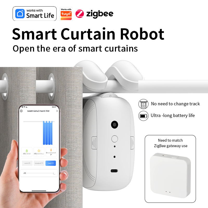 มอเตอร์ม่านอัตโนมัติ Zigbee  ต - Smart Home Appliances บทวิจารณ์และราคา