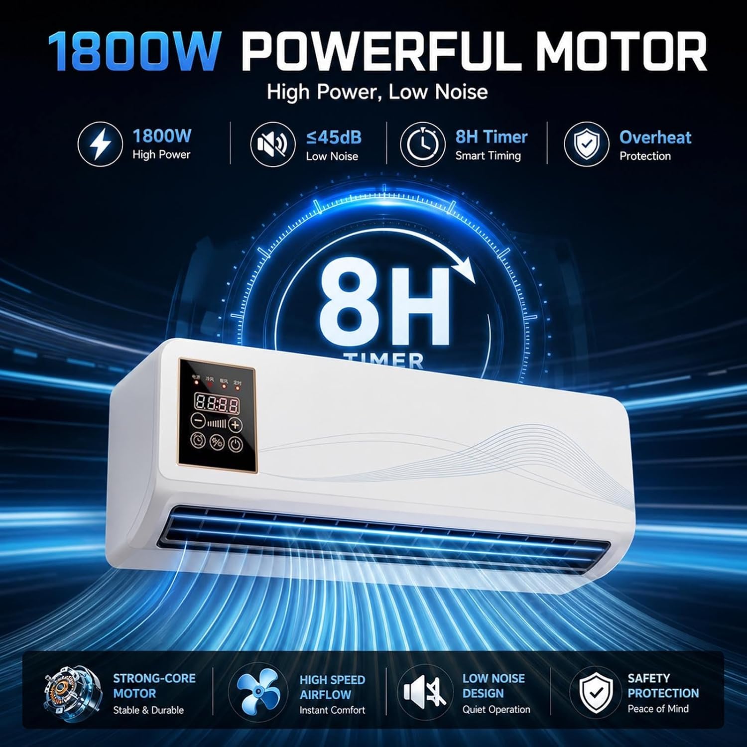 พัดลมแอร์ติดผนังแบบเงียบ, เครื - Smart Bathroom Fan บทวิจารณ์และราคา