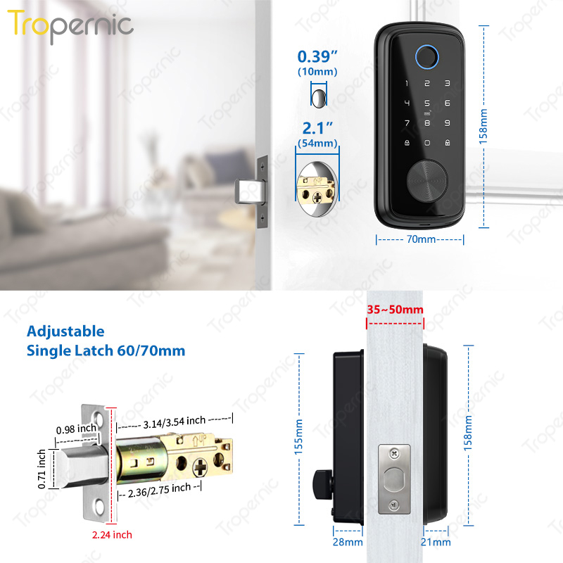 Tuya กลอนประตูแบบปลดล็อคด้วยรห - Smart Home Zigbee Gateway บทวิจารณ์และราคา