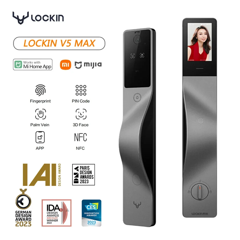 ล็อคอิน V5 Max ระบบจดจำใบหน้า  - Smart Home Lock บทวิจารณ์และราคา