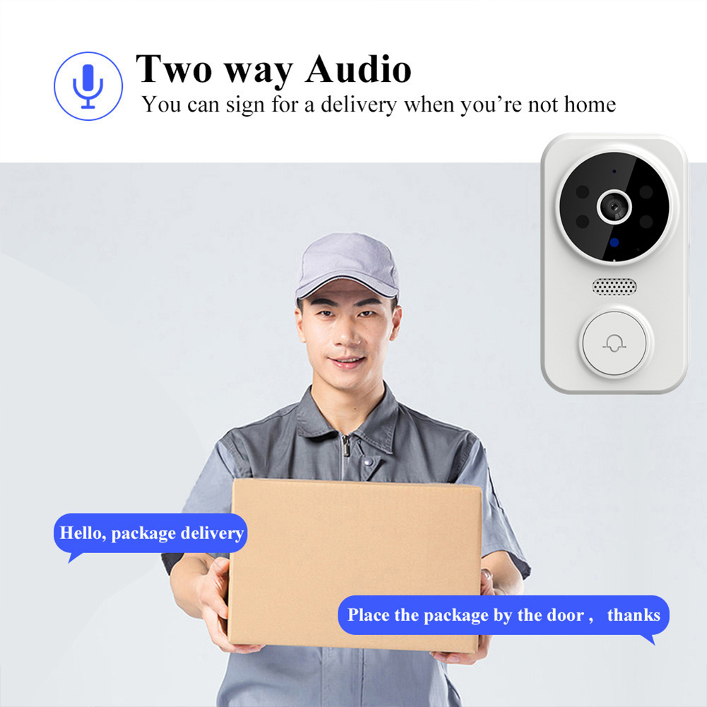 กริ่งประตูอัจฉริยะพร้อม WiFi พ - Wifi Doorbell Camera บทวิจารณ์และราคา