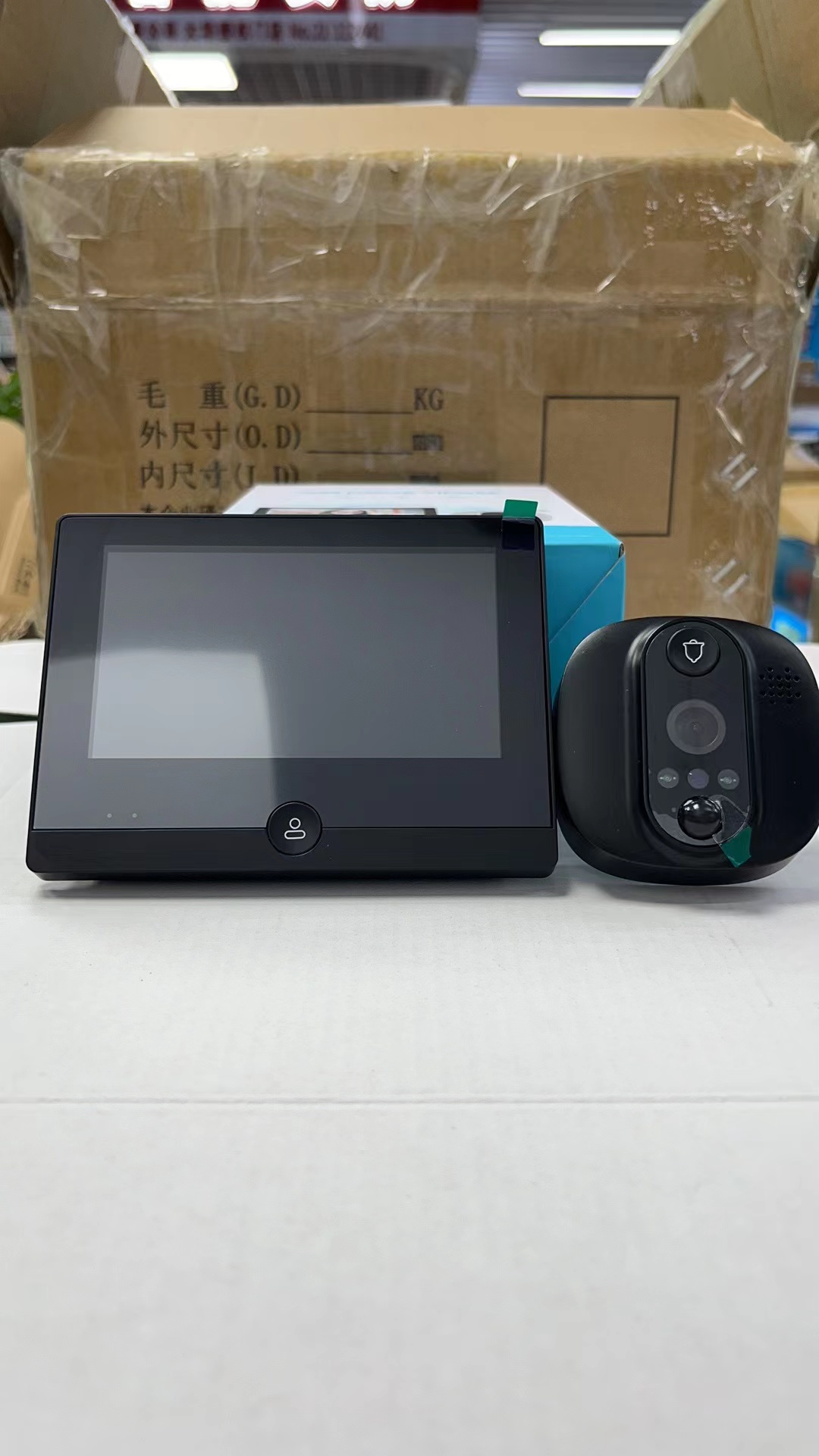 หน้าจอ IPS ขนาด 4.3 นิ้ว 2MP 1 - Wifi Doorbell Camera บทวิจารณ์และราคา