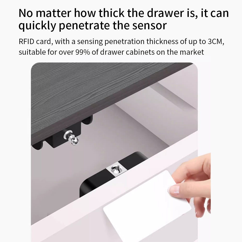 Tuya ล็อคตู้แบบซ่อน RFID ลิ้นช - Smart Home Lock บทวิจารณ์และราคา