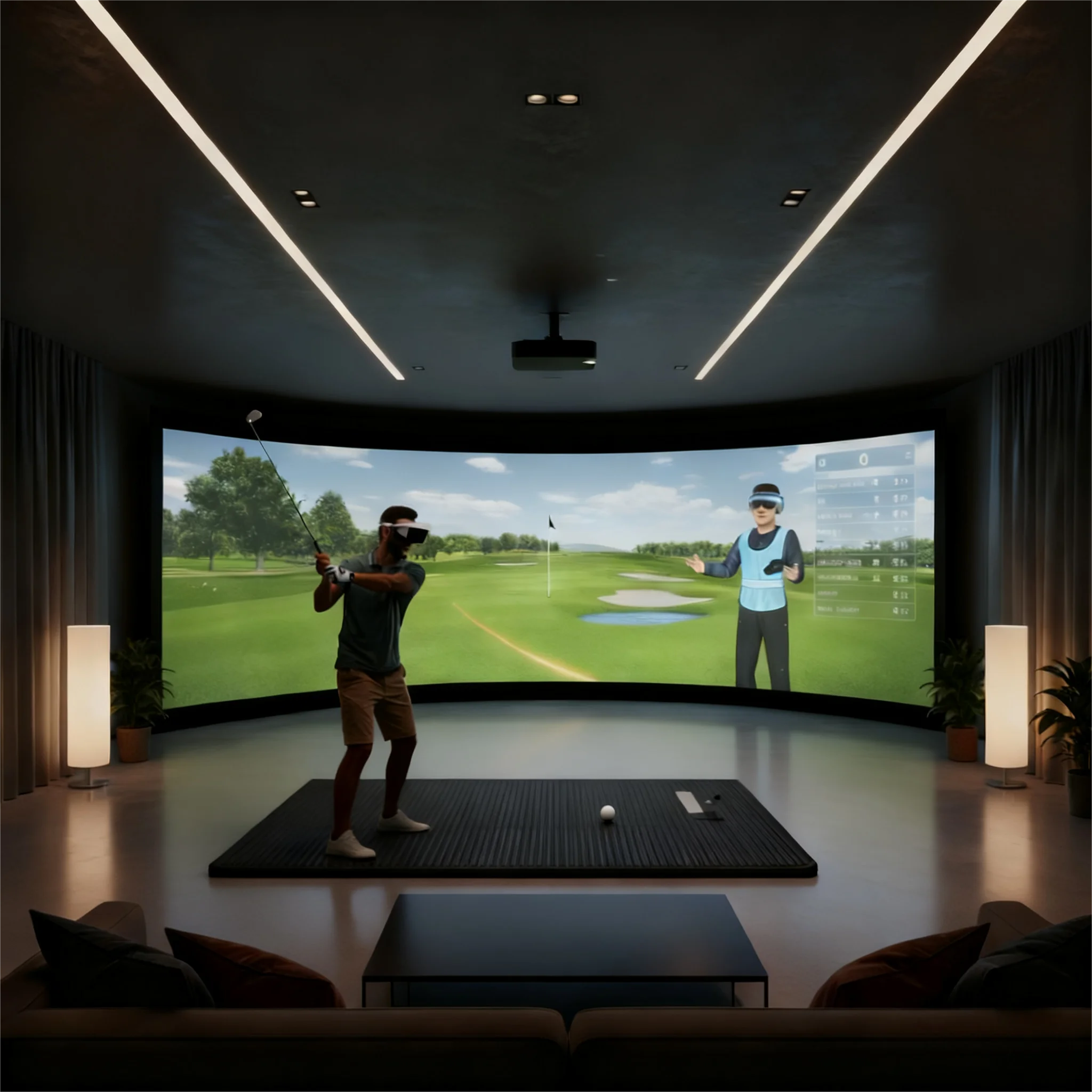 เครื่องจำลองการเล่นกอล์ฟเสมือน - Smart Home Simulation บทวิจารณ์และราคา