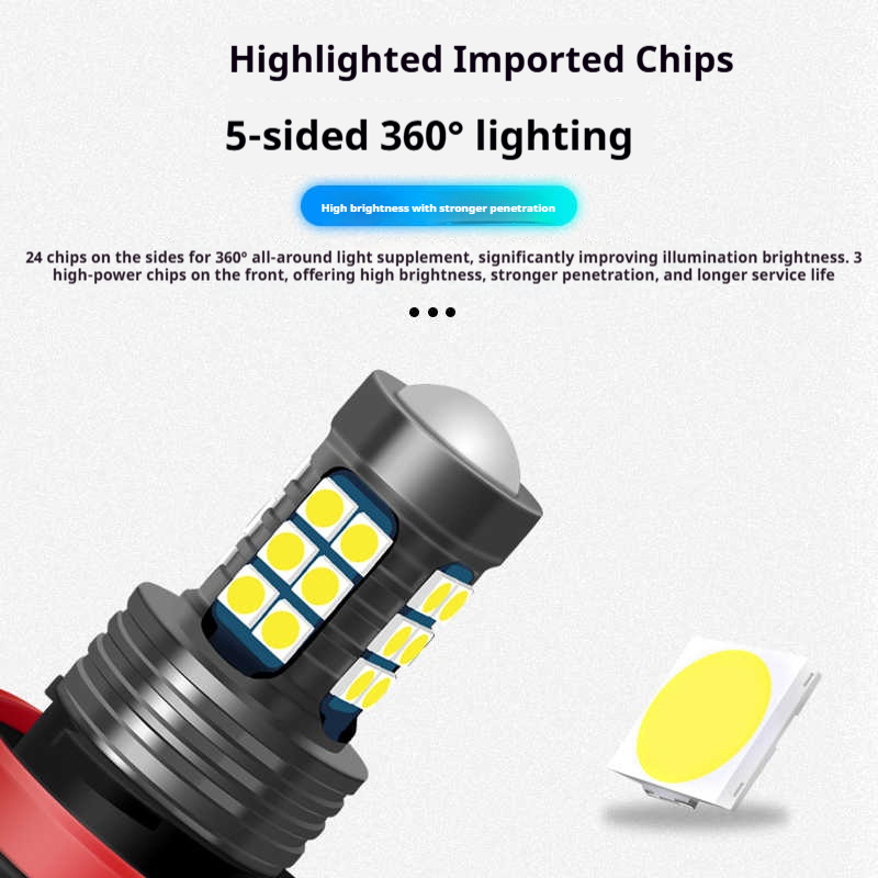 ไฟตัดหมอกหน้า 2 ชิ้นหลอดไฟ LED - Smart Bulb บทวิจารณ์และราคา