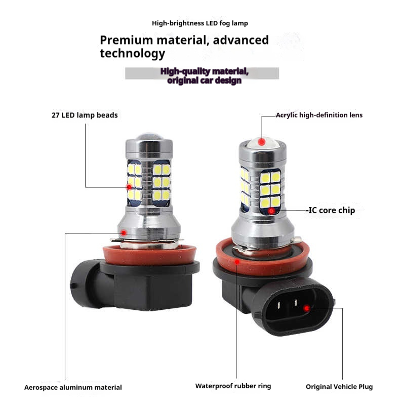 ไฟตัดหมอกหน้า 2 ชิ้นหลอดไฟ LED - Smart Bulb บทวิจารณ์และราคา