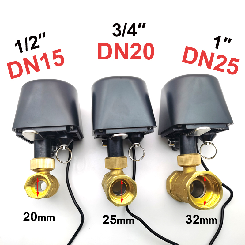 Tuya WiFi หรือ Zigbee วาล์วน้ํ - Smart Home Google Assistant บทวิจารณ์และราคา